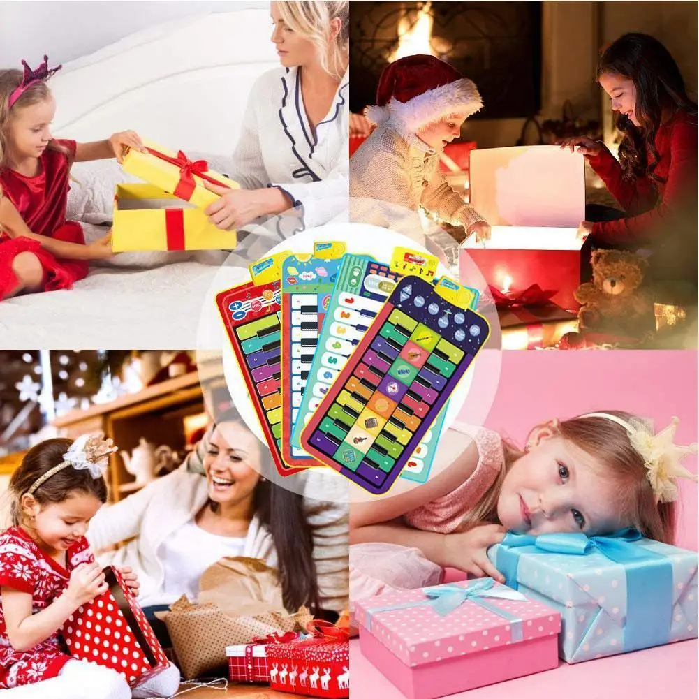 New Musical Instrument Piano Mat Double Row Multifunctional Early Crawling Piano Mat Education Mat Music Toy Parent- T2t2
New Musical Instrument Piano Mat Double Row Multifunctional Early Crawling Piano Mat Education Mat Music Toy Parent- T2t2