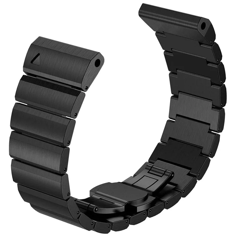 Metal Bracelet Stainless Steel Watch Wrist Band Strap For Garmin Fenix 3 / HR Colour:Black
Metal Bracelet Stainless Steel Watch Wrist Band Strap For Garmin Fenix 3 / HR Colour:Black