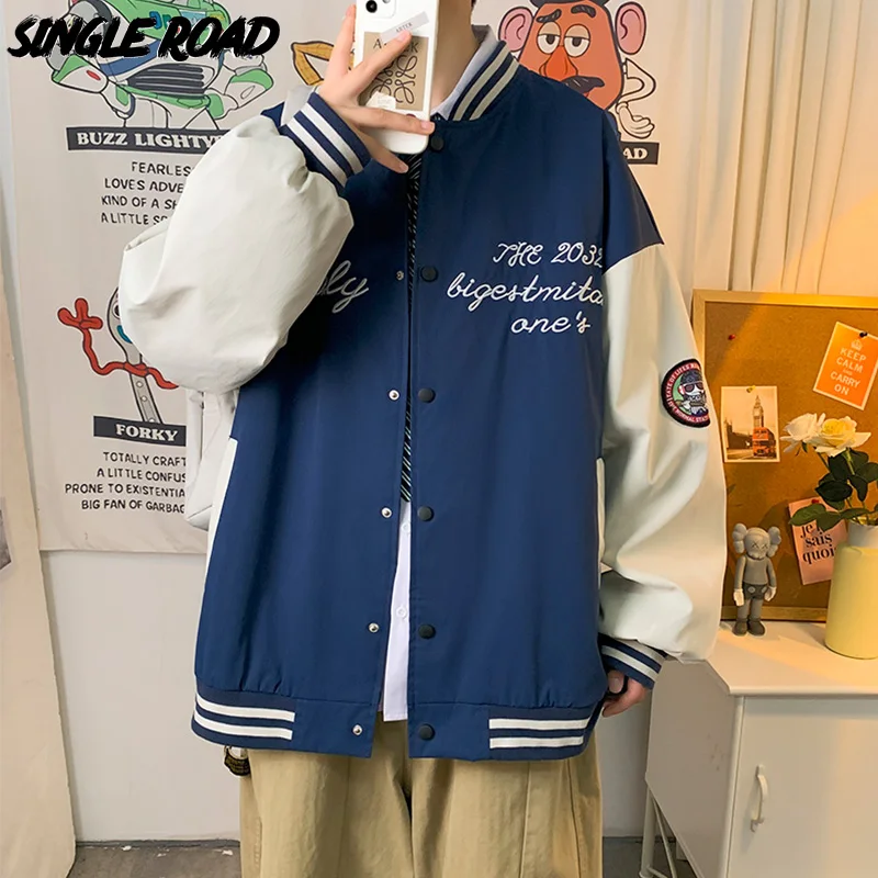 Мужская куртка-бомбер с одной дорожкой, мужская мода 2022, куртка-бомбер в стиле пэчворк, бейсбольная куртка, пальто в стиле хип-хоп, уличная од...
Мужская куртка-бомбер с одной дорожкой, мужская мода 2022, куртка-бомбер в стиле пэчворк, бейсбольная куртка, пальто в стиле хип-хоп, уличная од...