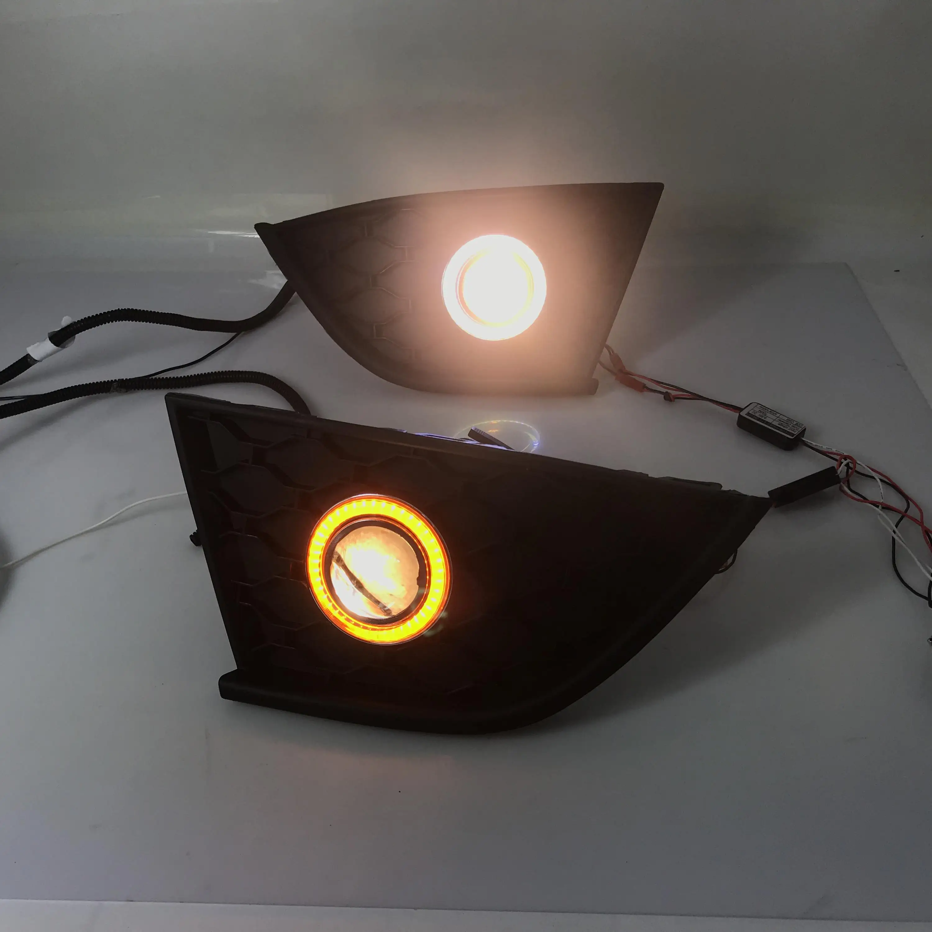 Osmrk fog lamp driving light assembly For MG gt cob angel eye led daytime running lights turn signal 
Osmrk fog lamp driving light assembly For MG gt cob angel eye led daytime running lights turn signal