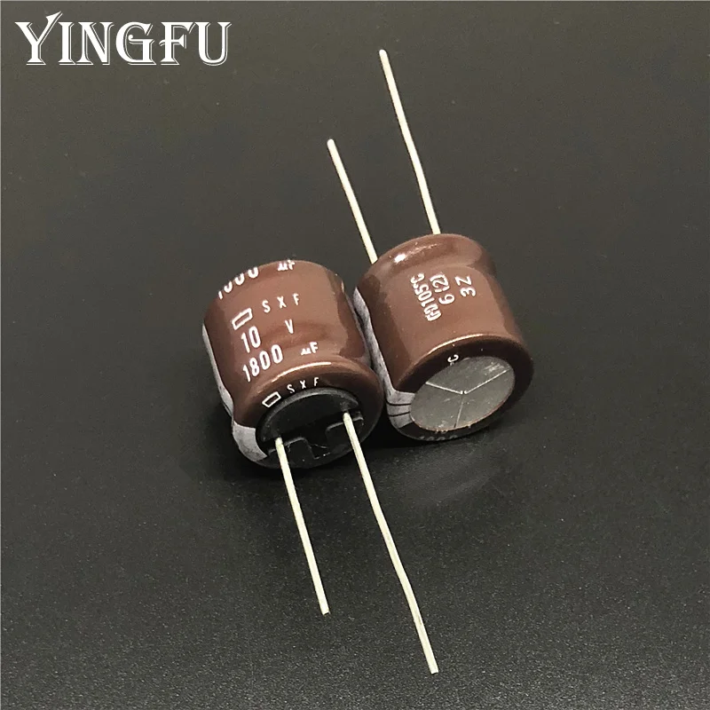 

10pcs/Lot 1800uF 10V NCC SXF Series 16x15mm Low impedance long life 10V1800uF Power supply Capacitor Strong Feet