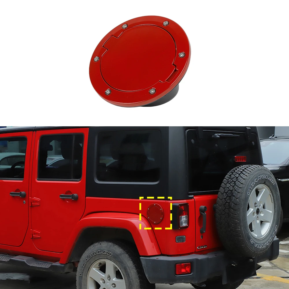 Fuel Filler Gas Tank Cap Cover Decoration for Jeep Unlimited JK JKU Wrangler 2007-2017 2/4-Doors Car Exterior Accessories ABS
Fuel Filler Gas Tank Cap Cover Decoration for Jeep Unlimited JK JKU Wrangler 2007-2017 2/4-Doors Car Exterior Accessories ABS