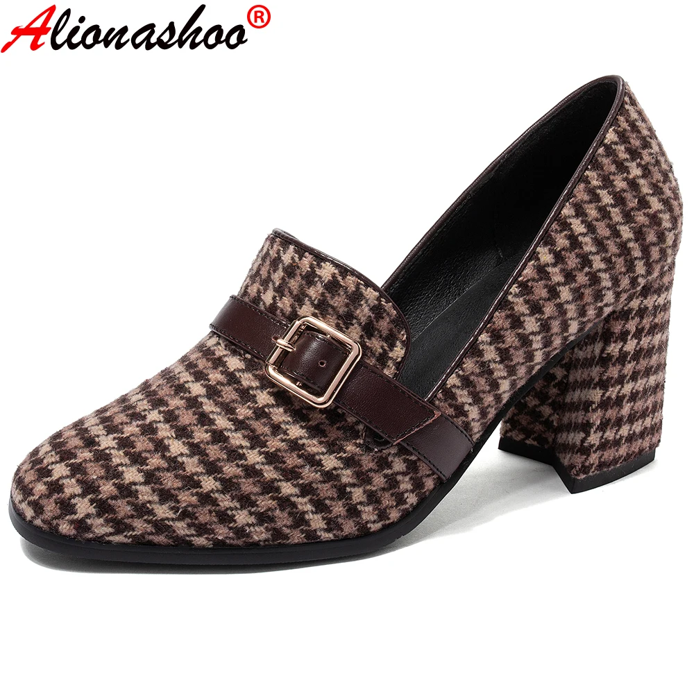 Aliona Shoo/элегантные туфли на ремешке с пряжкой; Женская обувь на каблуке; Коллекция 2021 года; Выразительные дизайнерские весенние женские туфл... 
Aliona Shoo/элегантные туфли на ремешке с пряжкой; Женская обувь на каблуке; Коллекция 2021 года; Выразительные дизайнерские весенние женские туфл...