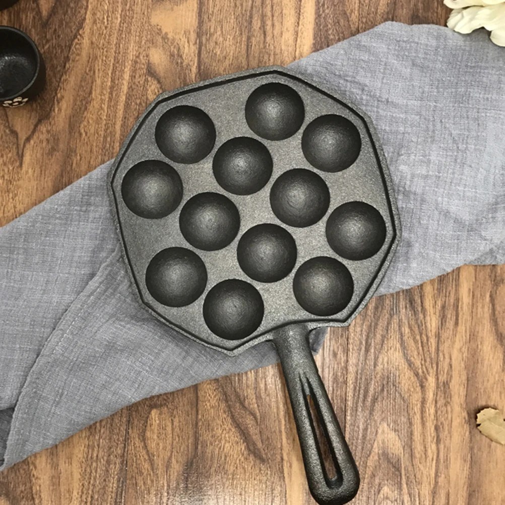 

2Pcs Multifunctional Takoyaki Makers Octopus Meat Ball Molds No-stick Escargot Baking Trays for Kitchen