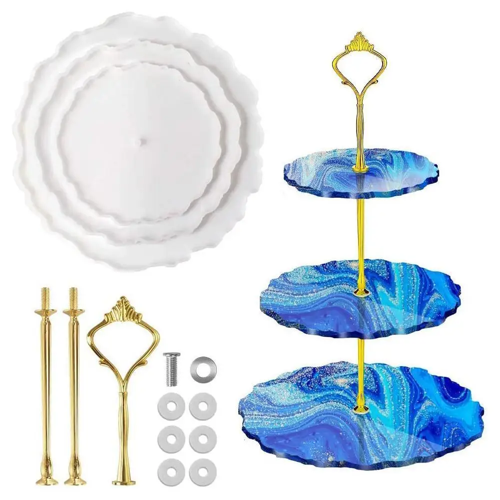 3 Tier Round Fruit Disc Tray Resin Silicone Mold DIY Coaster Epoxy Mould Craft Three-Layer Fruit Dish Silicone Mold Diy Crafts 
3 Tier Round Fruit Disc Tray Resin Silicone Mold DIY Coaster Epoxy Mould Craft Three-Layer Fruit Dish Silicone Mold Diy Crafts