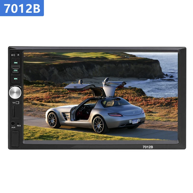 AAAE 7023B 2 din автомобильное радио HD 7 "MP5 плеер с сенсорным экраном Стерео Bluetooth