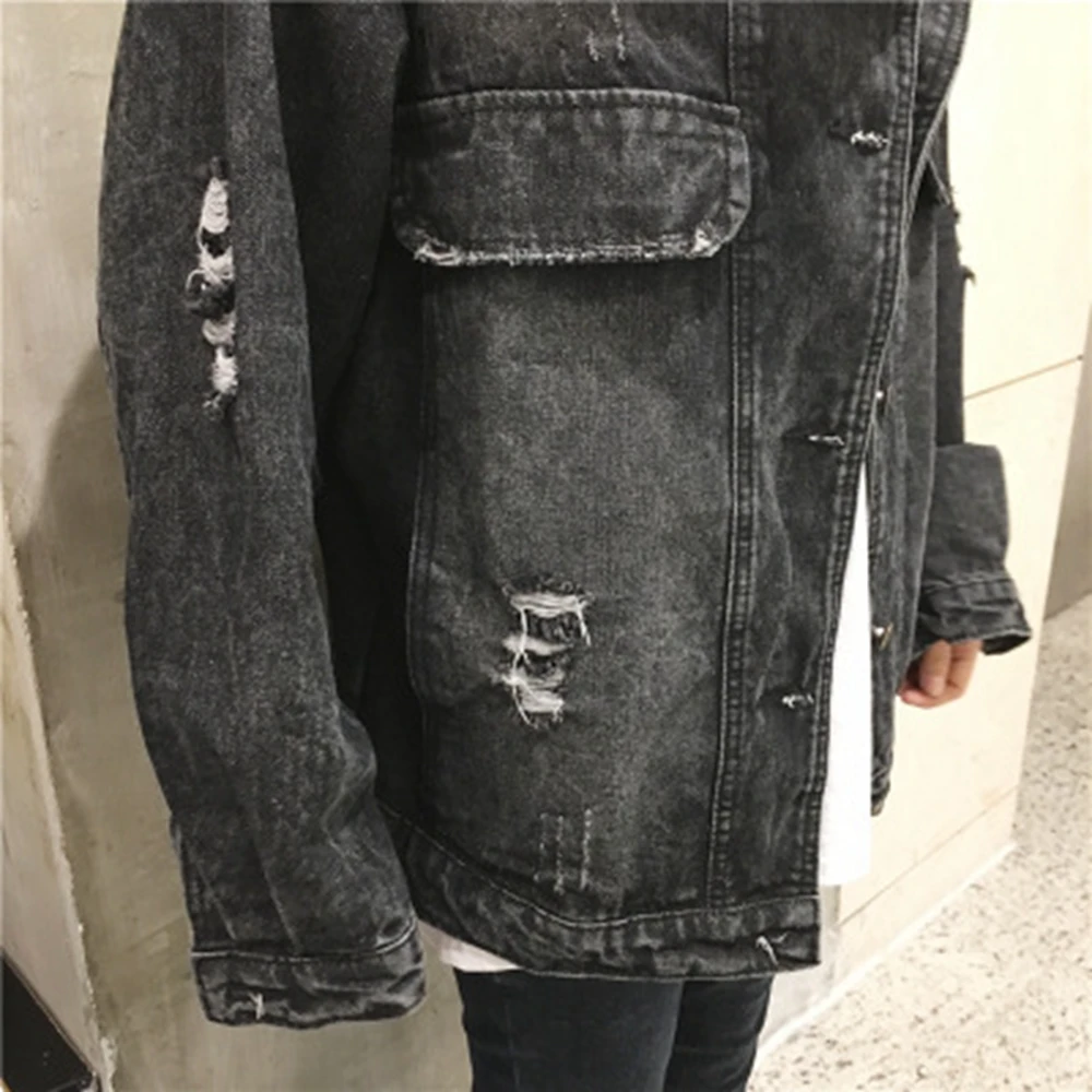 Новая модная женская верхняя одежда свободная джинсовая куртка Женская Весенняя