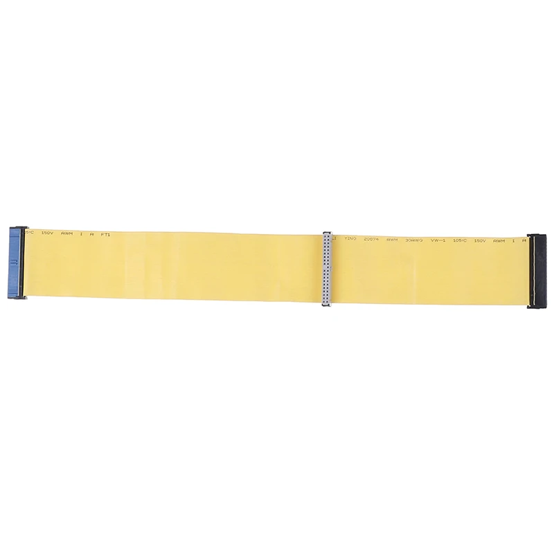 80 Wire 40 Pins PATA/EIDE/IDE Hard Drive DVD Ribbon Cable Yellow 40cm For Dual Devices Telecom Parts 
80 Wire 40 Pins PATA/EIDE/IDE Hard Drive DVD Ribbon Cable Yellow 40cm For Dual Devices Telecom Parts