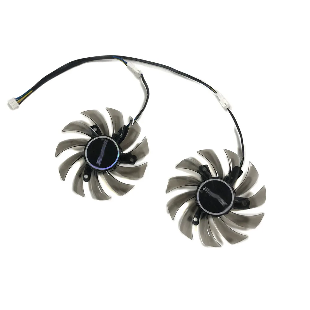 2 шт./компл. T128010SH охлаждающий вентилятор радиатора для ASUS HD7770 R7260X R7 260X Видеокарта