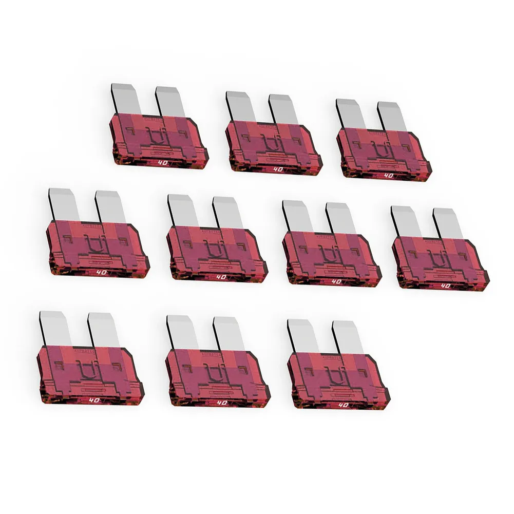Replacement Fuse Vehicle Flat Fuse 100% Brand New 10PCS 40A ATO Accessories Easy Handling
Replacement Fuse Vehicle Flat Fuse 100% Brand New 10PCS 40A ATO Accessories Easy Handling