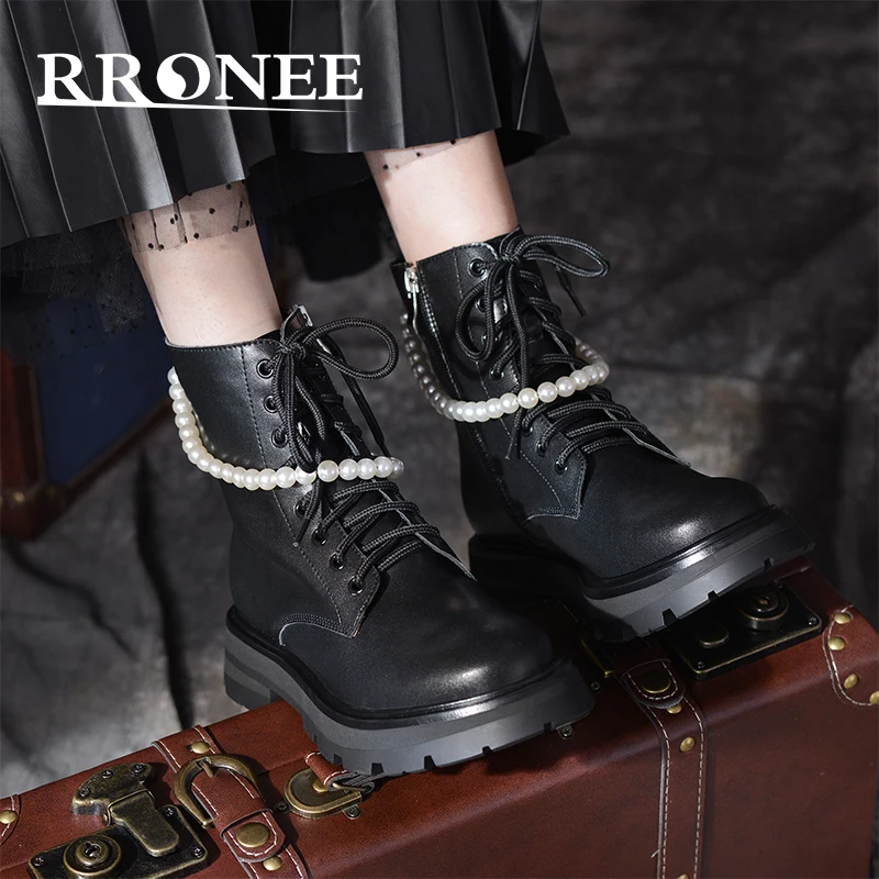 2021 new leather thick soled fashion boots women spring and autumn height casual British style shoes
2021 new leather thick soled fashion boots women spring and autumn height casual British style shoes