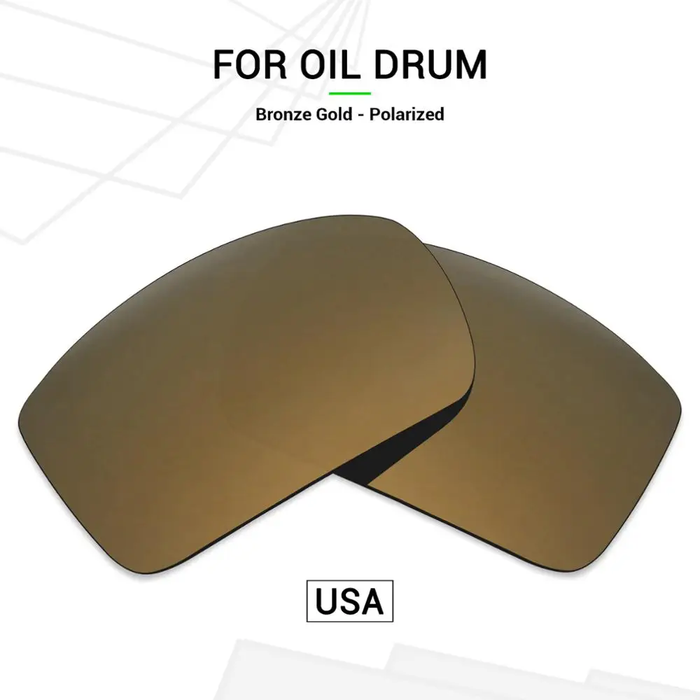 Mryok POLARIZED Replacement Lenses (from USA) for Oakley Oil Drum Sunglasses Bronze Gold
Mryok POLARIZED Replacement Lenses (from USA) for Oakley Oil Drum Sunglasses Bronze Gold