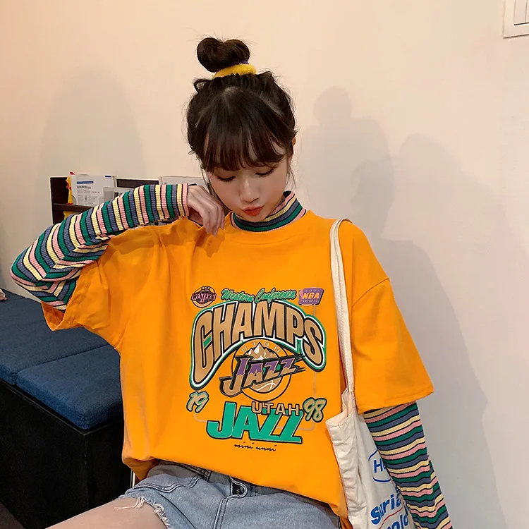 Новый осенний принт с буквами в Корейском стиле колледжа Real Shot
Новый осенний принт с буквами в Корейском стиле колледжа Real Shot