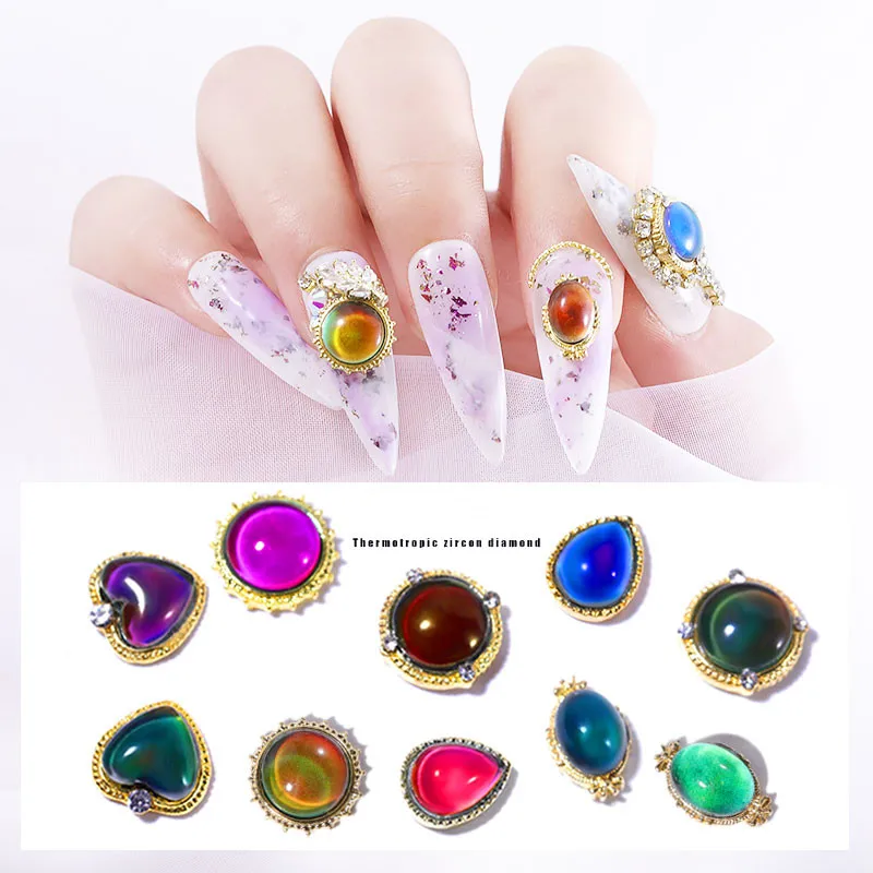1Pcs Opal Stickers for Manicure 2021 Nails Jewelry for Art Decorations Heart Nail Art Accessories
1Pcs Opal Stickers for Manicure 2021 Nails Jewelry for Art Decorations Heart Nail Art Accessories