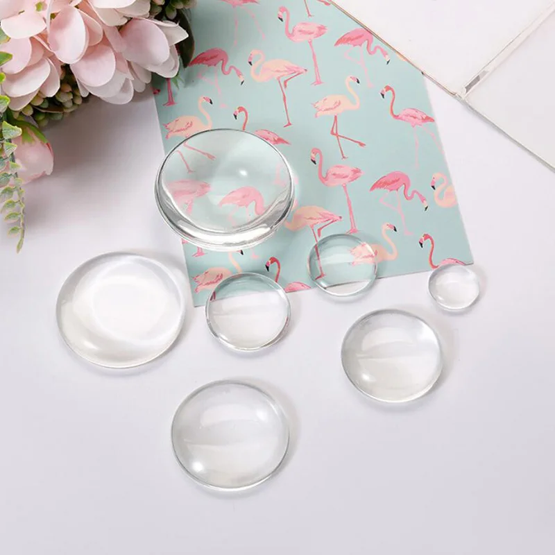 8mm 200pcs Clear Glass Cabochon Round Flat Back Glass Domes Transparent Clear Crystal Cabochon Cameo For DIY Jewelry Making
8mm 200pcs Clear Glass Cabochon Round Flat Back Glass Domes Transparent Clear Crystal Cabochon Cameo For DIY Jewelry Making