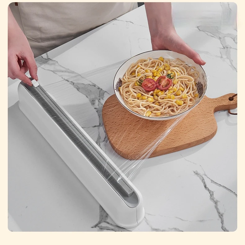 Suction Cup type plastic wrap cutter household divider can be adjusted to receive cutting box creative kitchen supplies tools
Suction Cup type plastic wrap cutter household divider can be adjusted to receive cutting box creative kitchen supplies tools