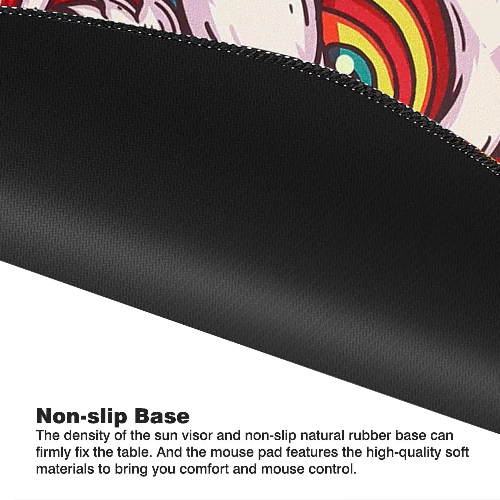 Cute Cartoon Round Mouse Pad Nonslip Computer Mouse Mat Smooth, Thin And Light, Electronic Competition Computer Accessory
Cute Cartoon Round Mouse Pad Nonslip Computer Mouse Mat Smooth, Thin And Light, Electronic Competition Computer Accessory