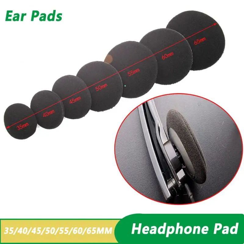 35/40/45/50/55/60/65MM Replacement Foam Ear Pad In-ear Earphone Sponge Cushions Covers Headphone Pad Earphones Accessories
35/40/45/50/55/60/65MM Replacement Foam Ear Pad In-ear Earphone Sponge Cushions Covers Headphone Pad Earphones Accessories