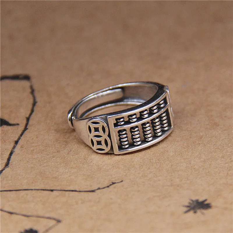 Регулируемое кольцо из серебра 925 пробы, для мужчин и женщин
Регулируемое кольцо из серебра 925 пробы, для мужчин и женщин