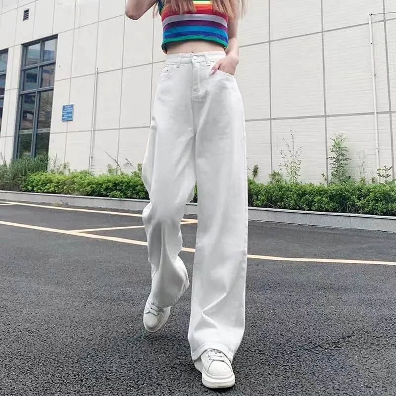 Straight jeans for women with high waist pants for women plus up Summer Loose boyfriend white jeans woman Plus Size Trousers
Straight jeans for women with high waist pants for women plus up Summer Loose boyfriend white jeans woman Plus Size Trousers