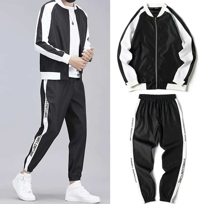 Men Tracksuit Patchwork Spring 2020 4XLHip Hop Sweatshirt Jacket+Pants Male Sporting Suit Casual Streetwear Sportswear Mens Set
Men Tracksuit Patchwork Spring 2020 4XLHip Hop Sweatshirt Jacket+Pants Male Sporting Suit Casual Streetwear Sportswear Mens Set