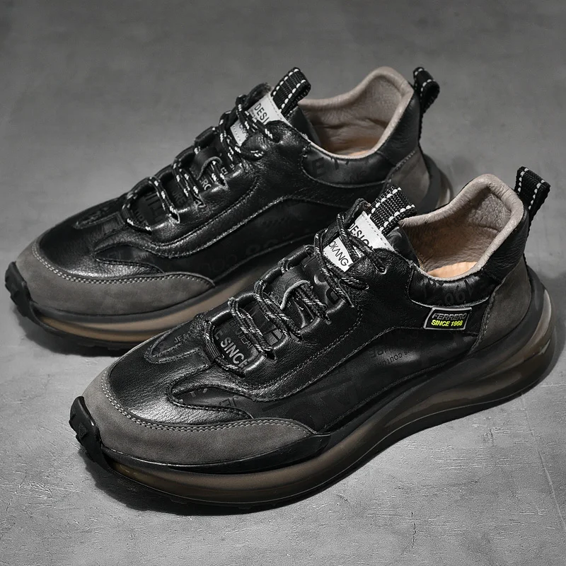 Low Top Men's Sneaker Lace Up Black Man Sneakers Thick Bottom Comfortable Running Men Shoe Warmest Winter Male Sport Shoes
Low Top Men's Sneaker Lace Up Black Man Sneakers Thick Bottom Comfortable Running Men Shoe Warmest Winter Male Sport Shoes