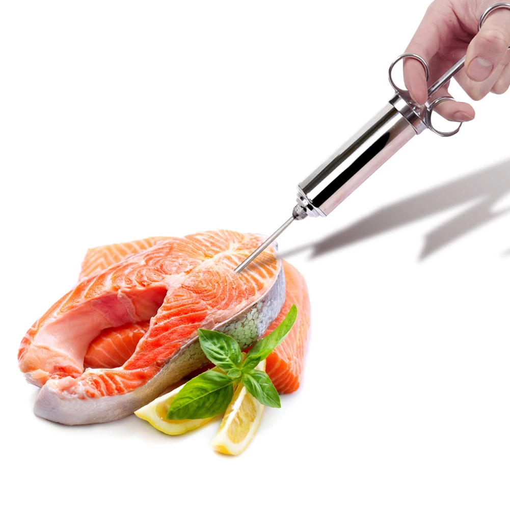 Stainless Steel Needle Roast Chicken Pork Bbq Steak Meat Sauces Syringes Marinades Kitchen Accessories Spices Cooking Tools
Stainless Steel Needle Roast Chicken Pork Bbq Steak Meat Sauces Syringes Marinades Kitchen Accessories Spices Cooking Tools