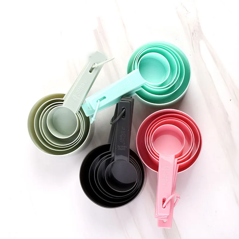 10Pcs/Set Cups Spoons Set Measuring Tools DIY Baking Supplies Portable Stackable Combination Pure Color PP Plastic
10Pcs/Set Cups Spoons Set Measuring Tools DIY Baking Supplies Portable Stackable Combination Pure Color PP Plastic