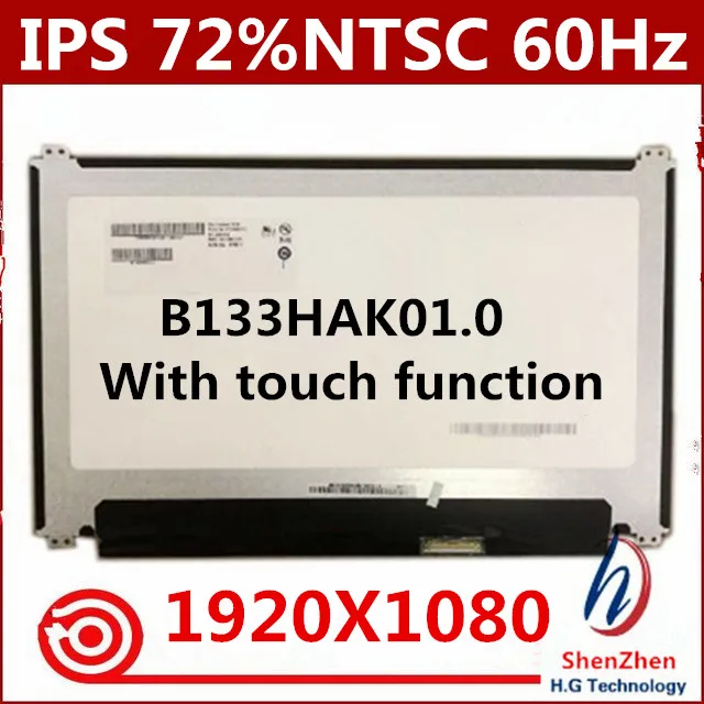 13,3 "ЖК-экран дигитайзер Замена панель дисплея для ноутбука 72% NTSC IPS B133HAK01.0 1920x1080 40 PIN
13,3 "ЖК-экран дигитайзер Замена панель дисплея для ноутбука 72% NTSC IPS B133HAK01.0 1920x1080 40 PIN