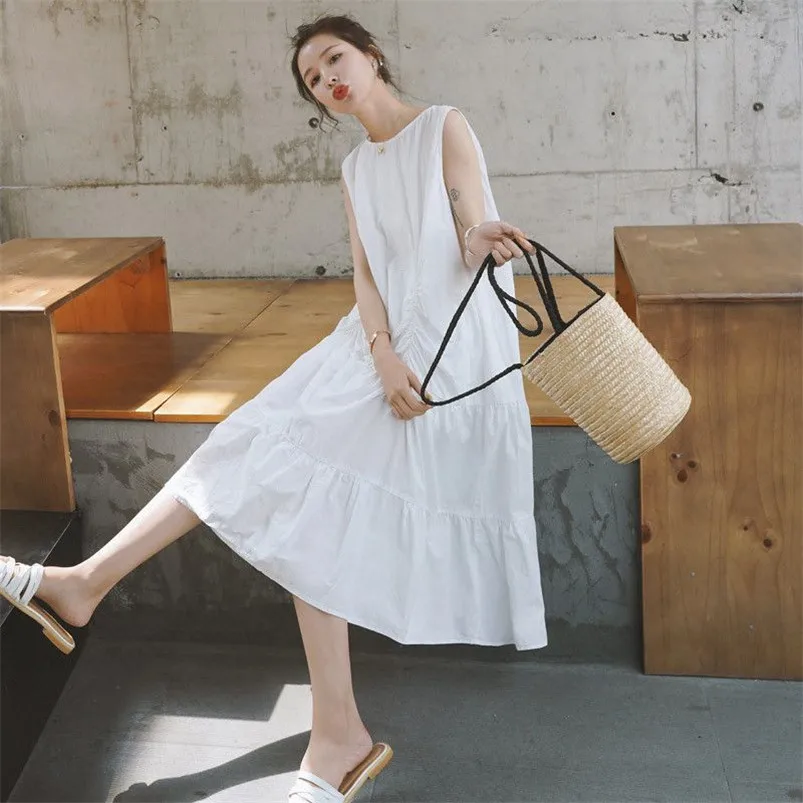 Платье женское длинное из хлопка и льна, однотонный пляжный сарафан без рукавов, Повседневная Свободная мягкая майка, вечернее, на лето
Платье женское длинное из хлопка и льна, однотонный пляжный сарафан без рукавов, Повседневная Свободная мягкая майка, вечернее, на лето