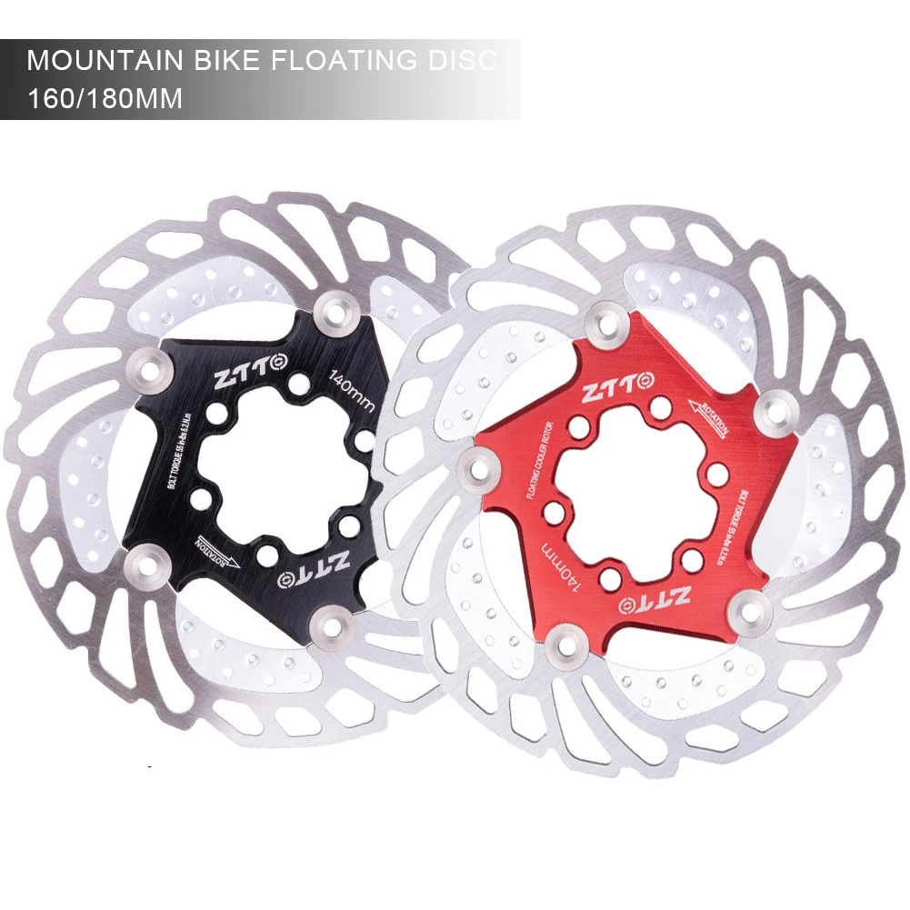 160/180mm Bicycle Floating Cooling Brake Disc Aluminum Alloy Lightweight Disc Brake Cooling Rotor Cycling Accessory
160/180mm Bicycle Floating Cooling Brake Disc Aluminum Alloy Lightweight Disc Brake Cooling Rotor Cycling Accessory