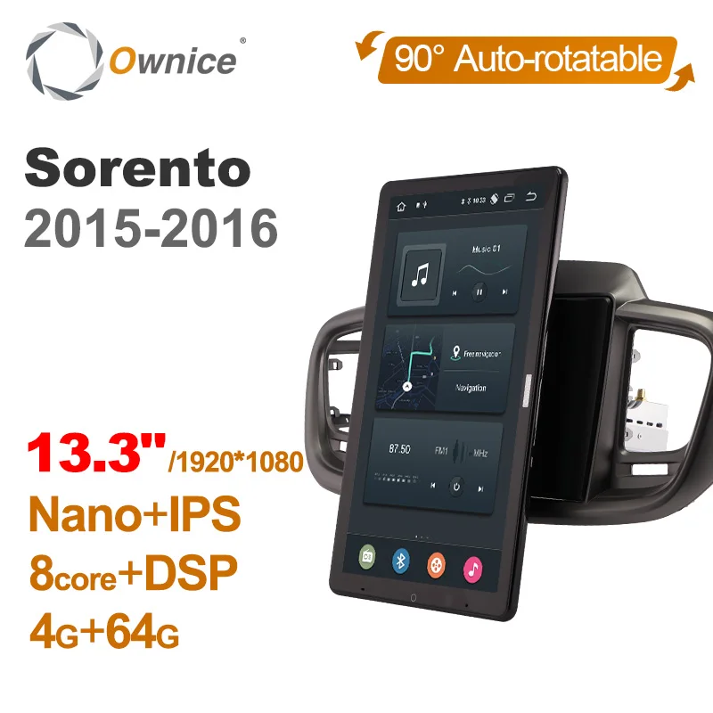 1920*1080 Ownice Android 10 0 для Kia Sorento 2015 2016 автомобильное радио мультимедийное видео аудио