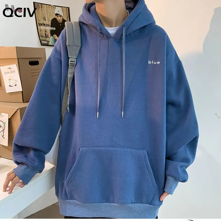 Korean Couple Hoodie Fashion Blue Letter Print Oversized Sweatshirt Men's Casual Trend Loose Solid Color Pullover
Korean Couple Hoodie Fashion Blue Letter Print Oversized Sweatshirt Men's Casual Trend Loose Solid Color Pullover