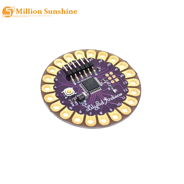 Фото Материнская плата LilyPad 328 ATmega328P ATmega328 16M для Arduino|Аксессуары демонстрационных