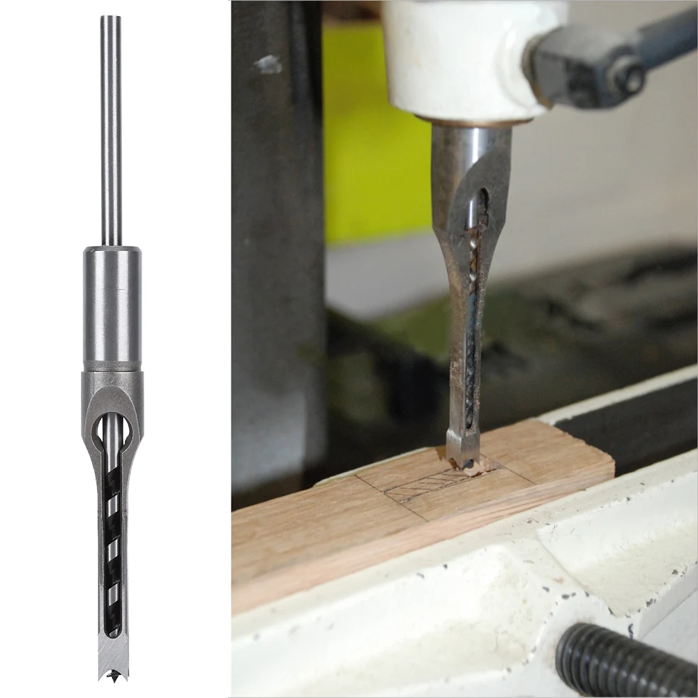 3/8 Inch HSS Drill Bits Square Auger Mortising Chisel Drill High Speed Steel Woodworking Hole Extended Saw Tools
3/8 Inch HSS Drill Bits Square Auger Mortising Chisel Drill High Speed Steel Woodworking Hole Extended Saw Tools
