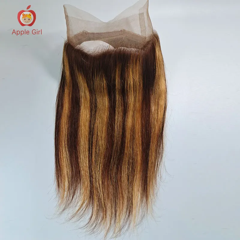 360 Lace Frontal Closure from 10-20 Inch Highlight Color/ Natural Color Brazilian Straight Remy Human Hair
360 Lace Frontal Closure from 10-20 Inch Highlight Color/ Natural Color Brazilian Straight Remy Human Hair