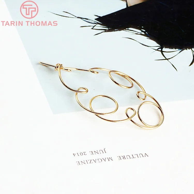 6PCS 30x53MM 18x55MM Champagne Gold Color Brass Earring Connector for Jewelry Making Finding Accessories
6PCS 30x53MM 18x55MM Champagne Gold Color Brass Earring Connector for Jewelry Making Finding Accessories