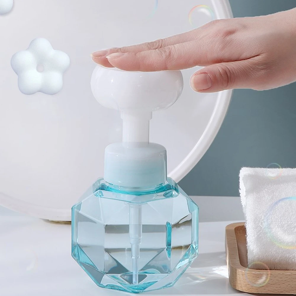 300ml Soap Bottle Flower Pump Head Foaming Lotions Refillable Bottle Liquid Distributor Lower Foam Soap for Travel Bathroom
300ml Soap Bottle Flower Pump Head Foaming Lotions Refillable Bottle Liquid Distributor Lower Foam Soap for Travel Bathroom