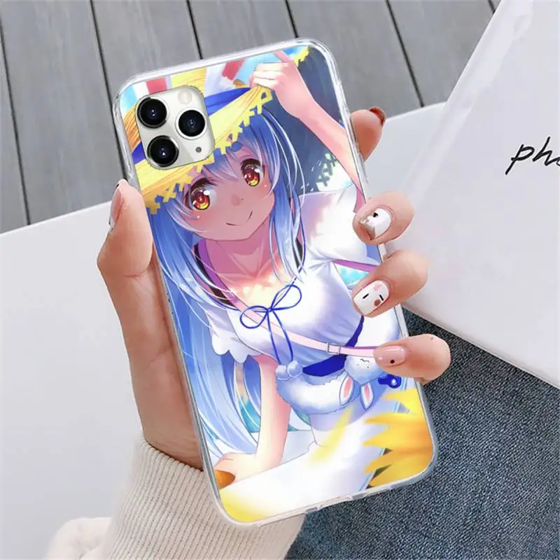 

Hololive Usada Pekora gawr gura anime Phone Case For iphone 12 5 5s 5c se 6 6s 7 8 plus x xs xr 11 pro max mini