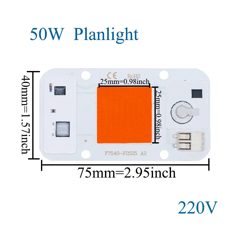 5PCSLED стилизованный под шар светильник 50W 110V 220V не нужен драйвер сварки "сделай