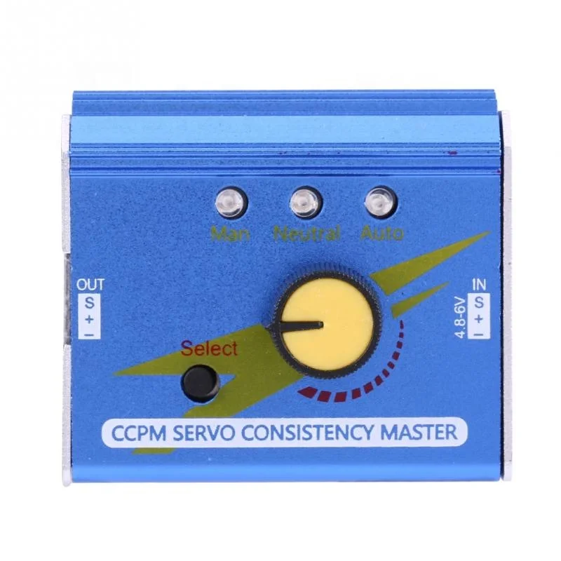 Многомоторный CCPM 3-канальный ESC сервоприбор для проверки консистенции