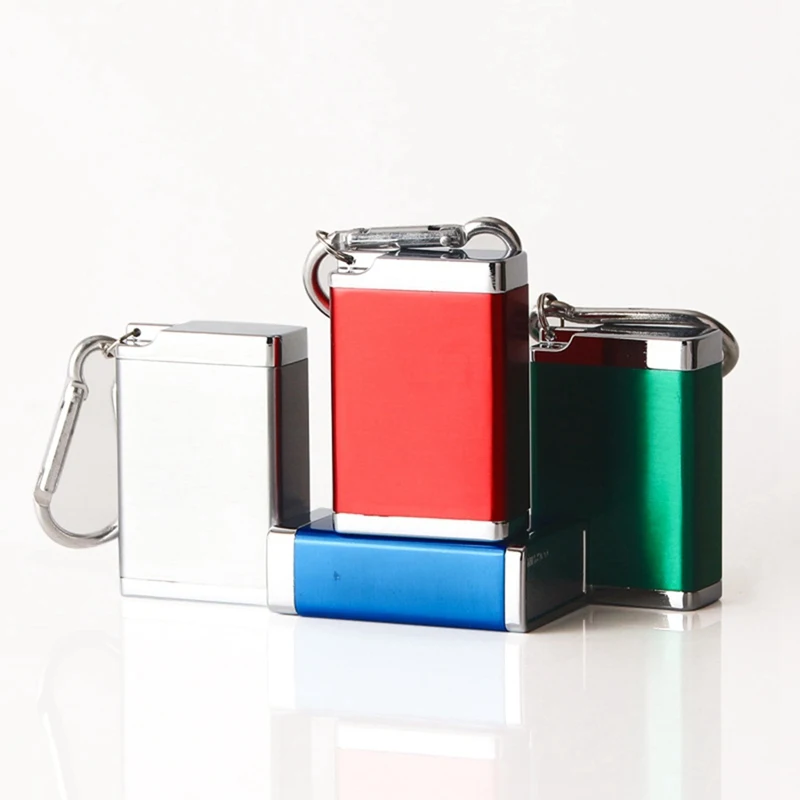 Mini Portable Ashtray Cigarette Keychain Outdoor Useful Travel Pocket Smoking Ash Tray With Lid Keyring For Men
Mini Portable Ashtray Cigarette Keychain Outdoor Useful Travel Pocket Smoking Ash Tray With Lid Keyring For Men