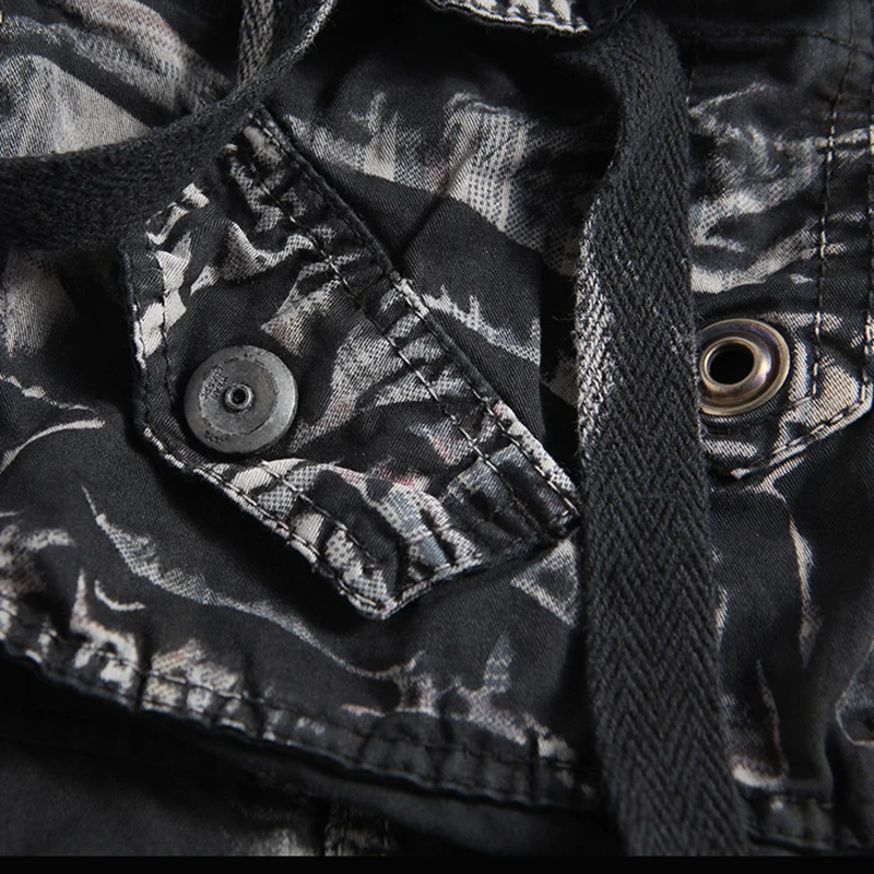 iSurvivor 2021 Men's Summer Fashion Mid-Waist Cotton Korean Overalls Multi-Pocket Straight Loose Five-Point Camouflage Shorts
iSurvivor 2021 Men's Summer Fashion Mid-Waist Cotton Korean Overalls Multi-Pocket Straight Loose Five-Point Camouflage Shorts