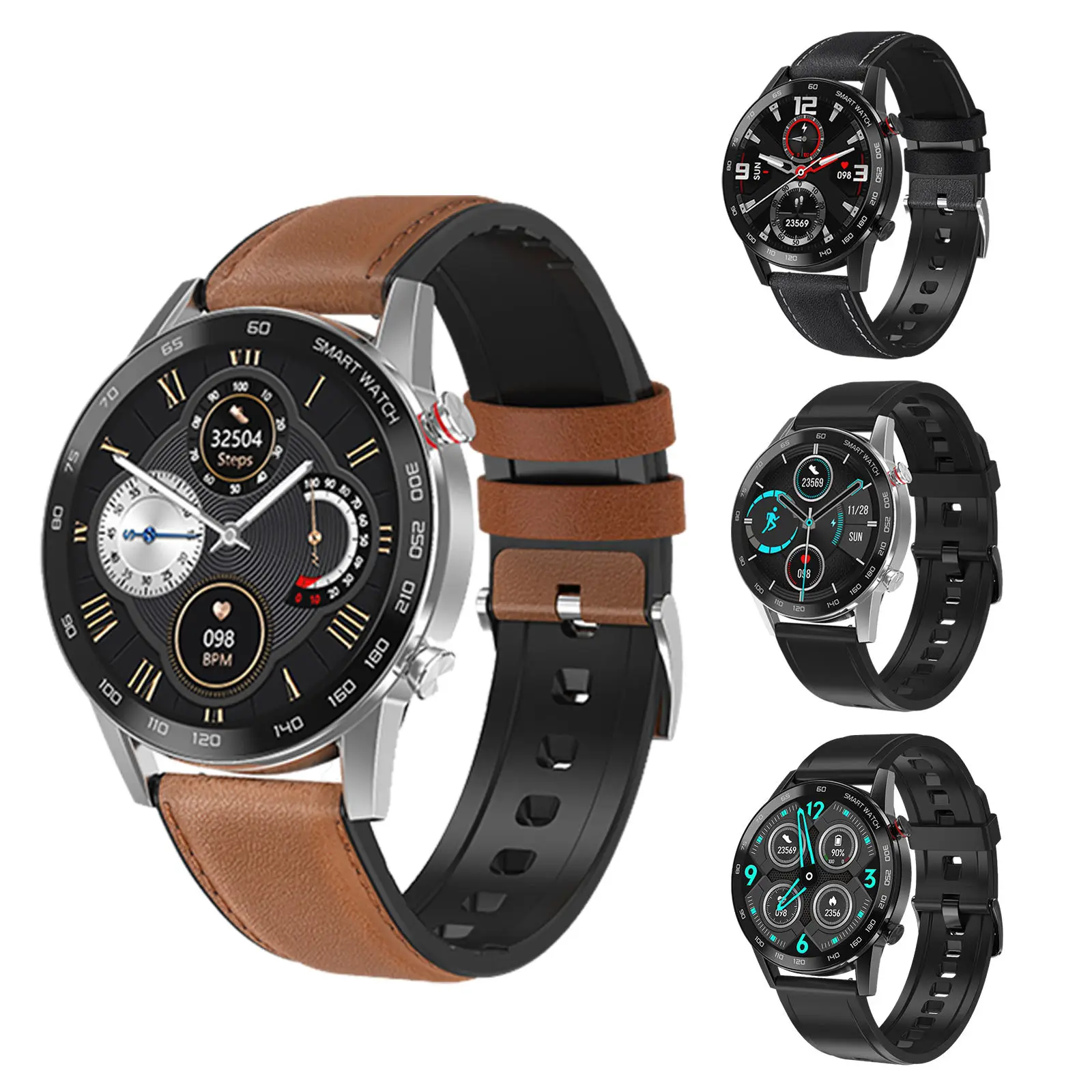 Smart Sports Watch Dial Outdoor Built-in Sports Apps Sleep Tracker Heart Rate Monitor IP68 Waterproof Wrist Watch for Men Women
Smart Sports Watch Dial Outdoor Built-in Sports Apps Sleep Tracker Heart Rate Monitor IP68 Waterproof Wrist Watch for Men Women