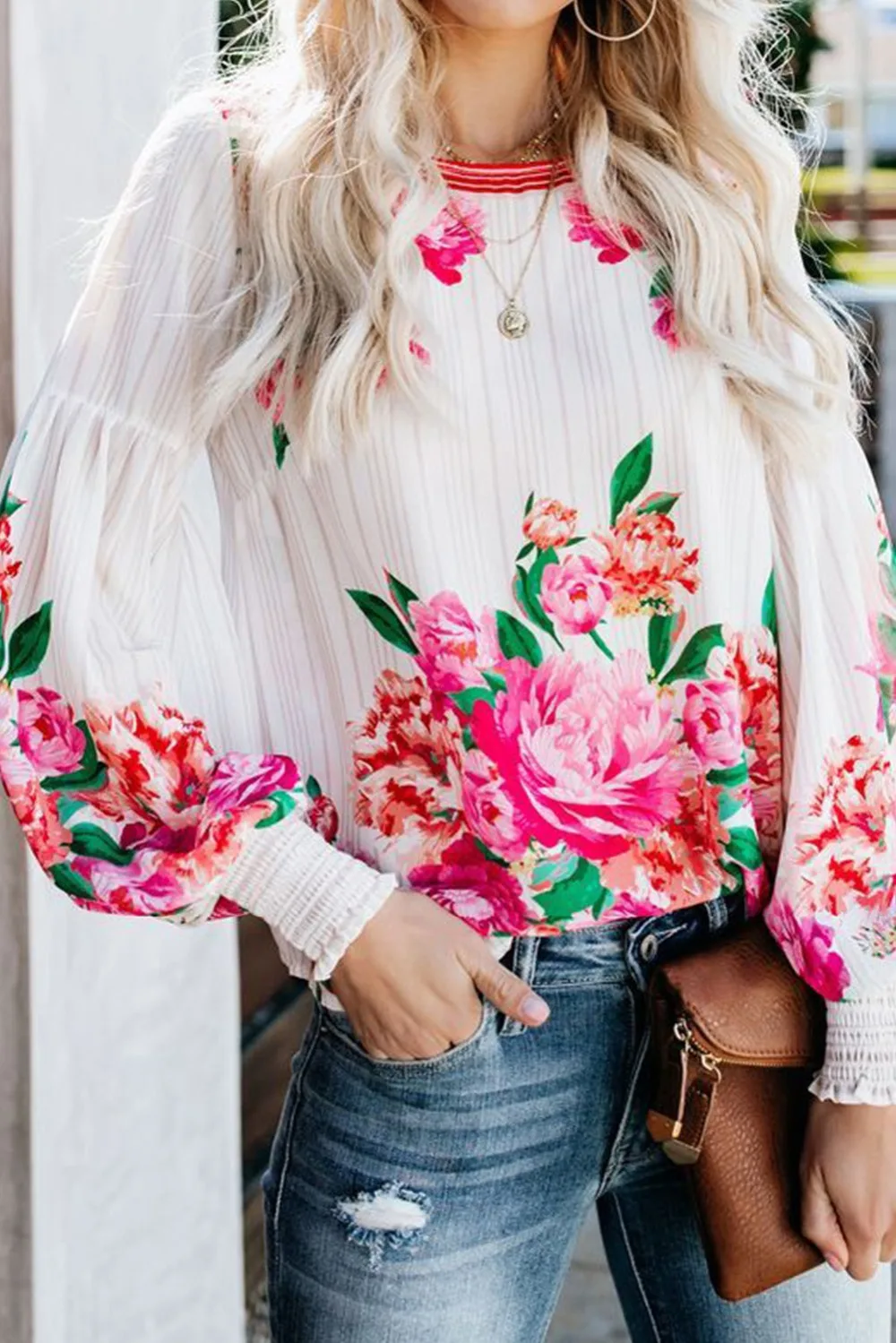 2021 Women's Chiffon Shirt New Retro Floral Print Round Neck Long Sleeve Top Ladies Casual Loose Comfortable Homewear
2021 Women's Chiffon Shirt New Retro Floral Print Round Neck Long Sleeve Top Ladies Casual Loose Comfortable Homewear