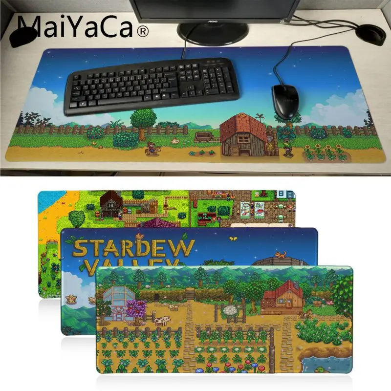 MaiYaCa Stardew Valley Office Mice Mouse Pad XXL Mouse Pad Laptop Desk Mat pc gamer completo for lol/world of warcraft
MaiYaCa Stardew Valley Office Mice Mouse Pad XXL Mouse Pad Laptop Desk Mat pc gamer completo for lol/world of warcraft