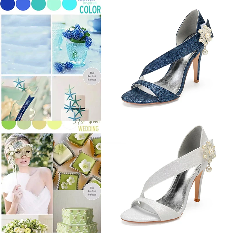 Женские вечерние босоножки на высоком каблуке, с открытым носком
Женские вечерние босоножки на высоком каблуке, с открытым носком