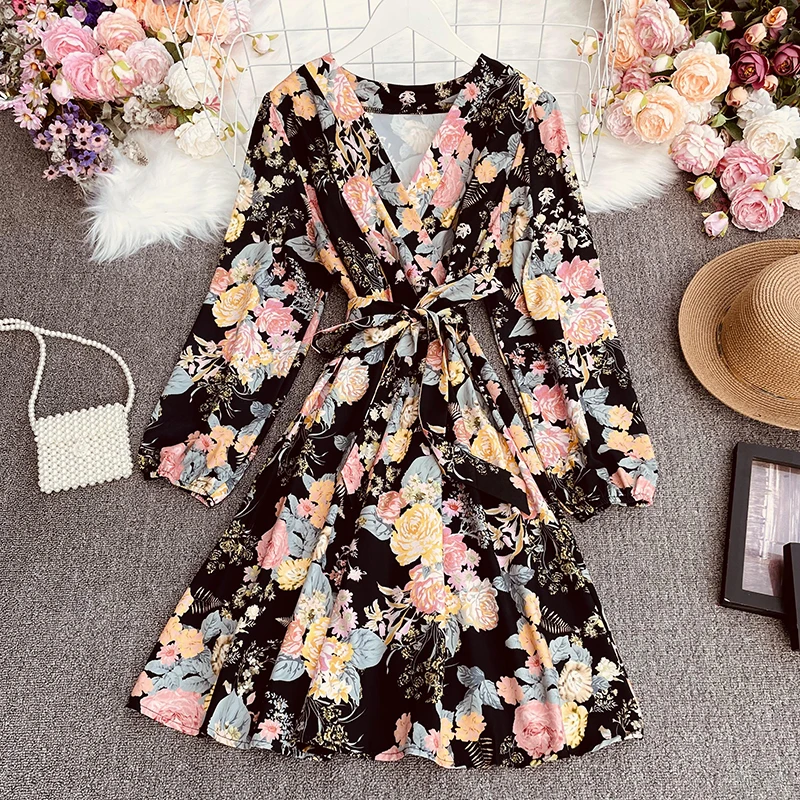 20212021 Vintage Women Fashion Dresses Ladies Causal Court Long Bubble-sleeve Printed Flowers Dress Vestidos De Fiesta
20212021 Vintage Women Fashion Dresses Ladies Causal Court Long Bubble-sleeve Printed Flowers Dress Vestidos De Fiesta
