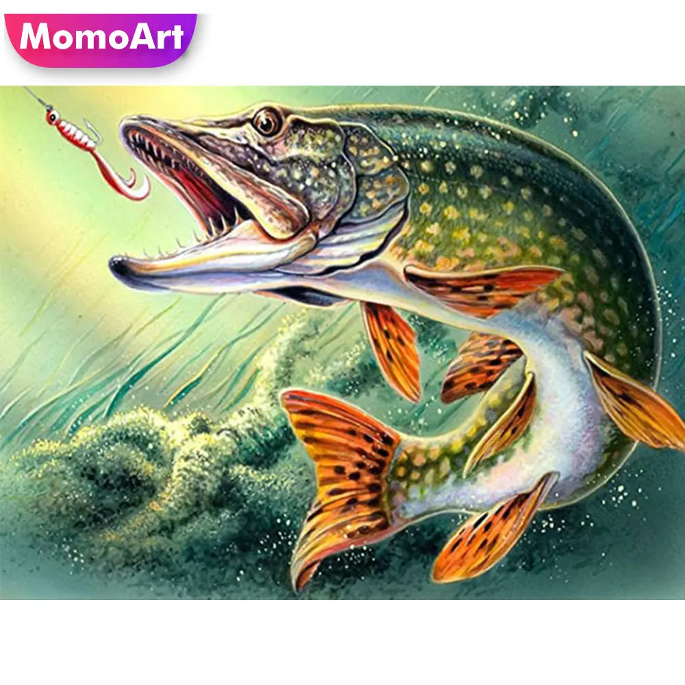 Набор для вышивки крестиком MomoArt, Алмазная мозаика с рыбьими животными, полная выкладка, подарок ручной работы 
Набор для вышивки крестиком MomoArt, Алмазная мозаика с рыбьими животными, полная выкладка, подарок ручной работы