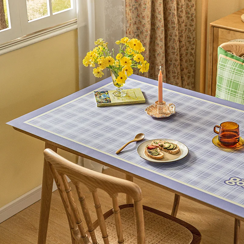 PVC Artificial Leather Table Mat Waterproof Oil-proof Tablecloth Decor Coffee Dining Table Cover Pad Non-slip Custom Table Mat
PVC Artificial Leather Table Mat Waterproof Oil-proof Tablecloth Decor Coffee Dining Table Cover Pad Non-slip Custom Table Mat